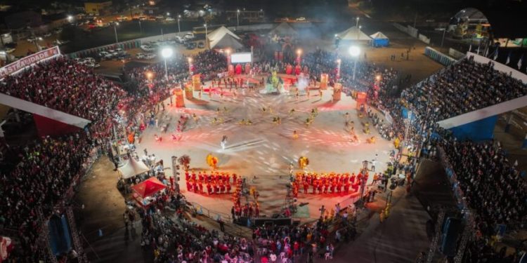 Duelo na Fronteira 2025 celebra tradição dos bois-bumbás e fortalece a cultura popular de Rondônia Duelo na Fronteira 2025 celebra tradição dos bois-bumbás e fortalece a cultura popular de Rondônia