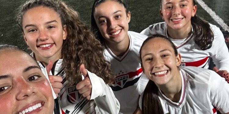 São Paulo F.C. – São Paulo goleia Clube Vital no Paulistão Feminino Sub-17