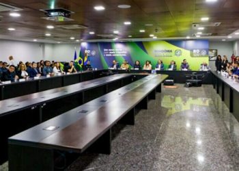 Execução de recursos federais para segurança pública é apresentada pelo governo de RO em reunião