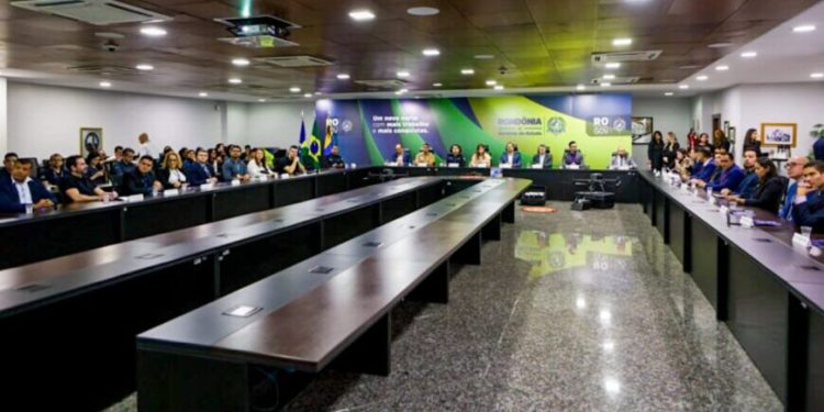 Execução de recursos federais para segurança pública é apresentada pelo governo de RO em reunião Execução de recursos federais para segurança pública é apresentada pelo governo de RO em reunião