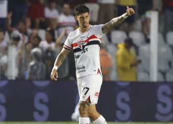 São Paulo F.C. – Rigoni comemora vitória pelo Brasileirão
