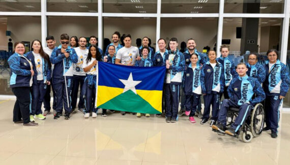 Delegação rondoniense recebe kits e inicia participação nas Paralimpíadas Escolares 2025, em São Paulo Delegação rondoniense recebe kits e inicia participação nas Paralimpíadas Escolares 2025, em São Paulo