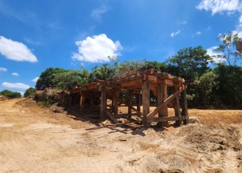 Obra de revitalização total da ponte sobre o Rio Jaru é realizada pelo governo de RO na Rodovia-010