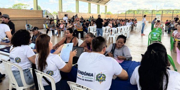 Novo Horizonte d’Oeste recebe mais uma edição do programa estadual que leva serviços essenciais gratuitos à população