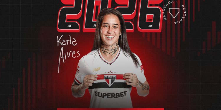 São Paulo F.C. – São Paulo acerta renovação de Karla Alves até 2026 São Paulo F.C. – São Paulo acerta renovação de Karla Alves até 2026