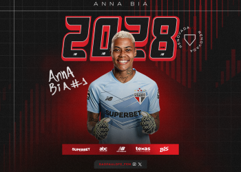 São Paulo F.C. – São Paulo acerta renovação com a goleira Anna Bia