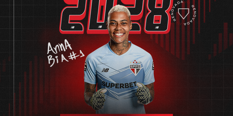 São Paulo F.C. – São Paulo acerta renovação com a goleira Anna Bia São Paulo F.C. – São Paulo acerta renovação com a goleira Anna Bia