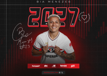 São Paulo F.C. – São Paulo acerta renovação de Bia Menezes até 2027