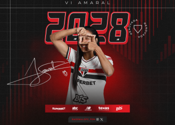 São Paulo F.C. – Tricolor renova com Vi Amaral até 2028