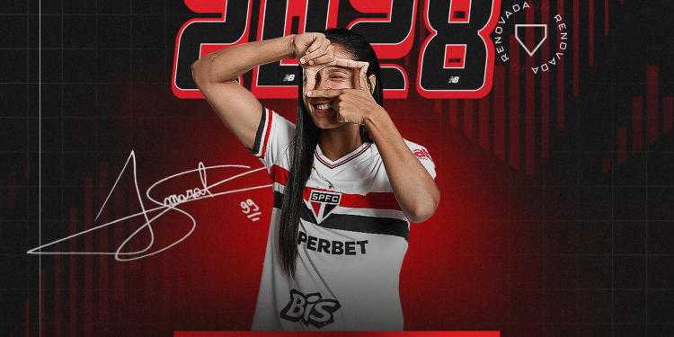 São Paulo F.C. – Tricolor renova com Vi Amaral até 2028 São Paulo F.C. – Tricolor renova com Vi Amaral até 2028