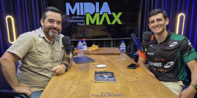 No Podcast Folha Nobre, Mário Neto revela sua trajetória até a elite do tiro prático mundial