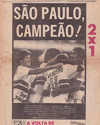 São Paulo F.C. – Campeão Paulista de 1985 – SPFC