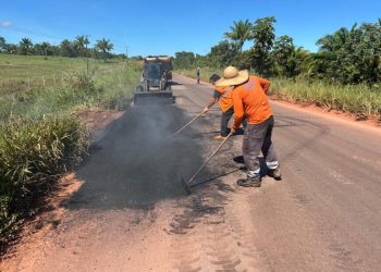 Manutenção na RO-010 é iniciada para fortalecer infraestrutura e garantir mais segurança na Zona da Mata