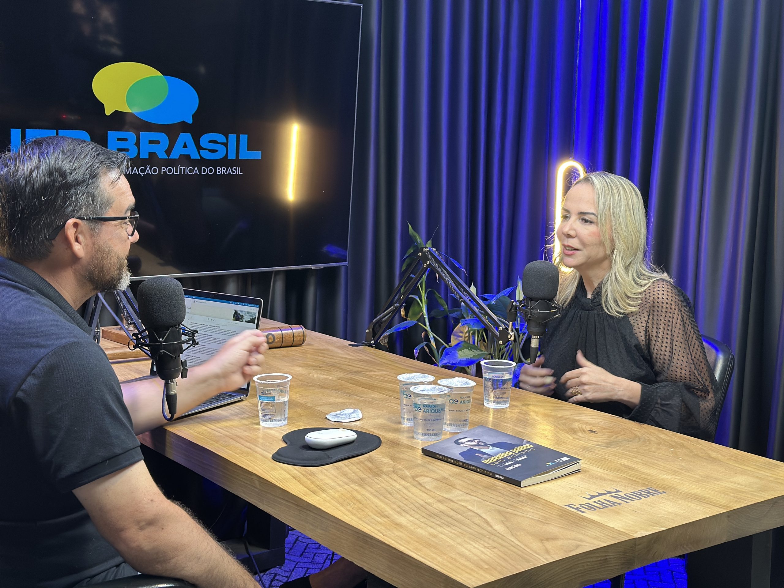 Saneamento como motor de transformação social marca entrevista com Carolina Gregório no podcast Folha Nobre