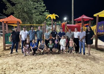 Emenda do deputado Pedro Fernandes garante implantação de playground para as crianças do bairro Jequitibá, em Rolim de Moura