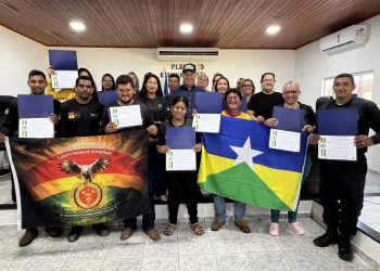 Brigada Voluntária Harpia de Campo Novo de Rondônia é homenageada com Voto de Louvor pelo deputado Pedro Fernandes  