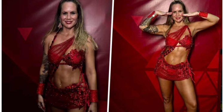 Isis Camargo rouba a cena com brilho e glamour na Festa da Vitória Isis Camargo rouba a cena com brilho e glamour na Festa da Vitória