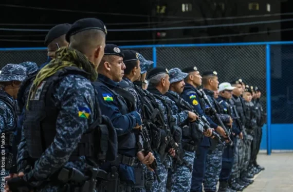 Forças de segurança de Rondônia participam de operação integrada contra o crime organizado Forças de segurança de Rondônia participam de operação integrada contra o crime organizado