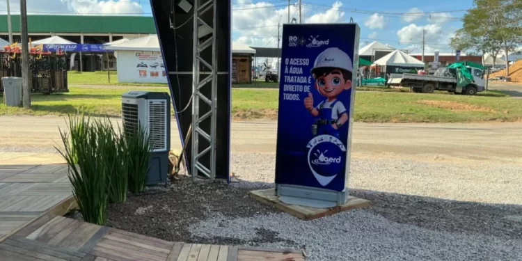 Instalação de bebedouros oferece água gelada e gratuita ao público da Rondônia Rural Show Internacional, em Ji-Paraná Instalação de bebedouros oferece água gelada e gratuita ao público da Rondônia Rural Show Internacional, em Ji-Paraná