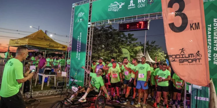 Corrida do Iperon reúne centenas de participantes e fortalece integração entre servidores, aposentados e comunidade