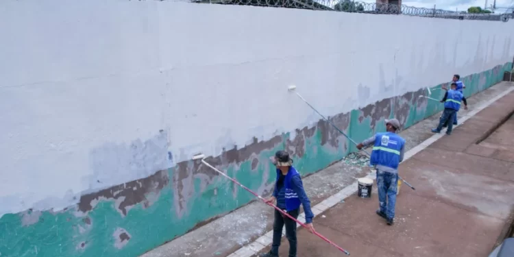 Serviços de manutenção e revitalização são realizados pelo governo de RO em escolas estaduais de Porto Velho