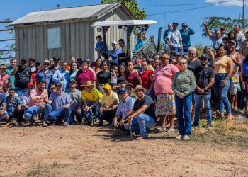 Fotos da entrega na Associação Asprorterra RO 257 km 51