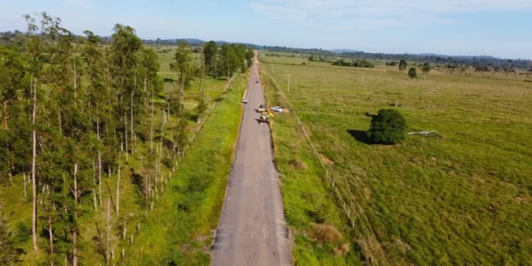 RO-257 recebe manutenção asfáltica do governo de RO e reforça mobilidade na região do Vale do Jamari RO-257 recebe manutenção asfáltica do governo de RO e reforça mobilidade na região do Vale do Jamari