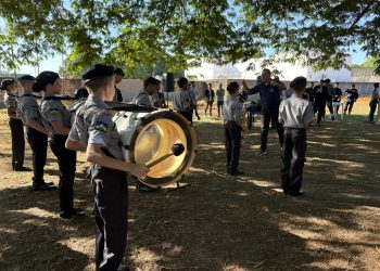 Polícia Militar Mirim de Ariquemes recebe novos instrumentos musicais com recurso destinado pelo deputado Pedro Fernandes  
