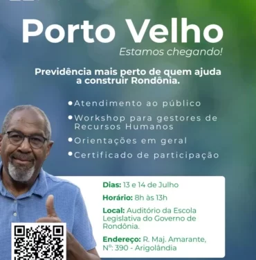 Projeto “Iperon Perto de Você” encerra edição 2026 com última etapa em Porto Velho, após percorrer 10 municípios de Rondônia Projeto “Iperon Perto de Você” encerra edição 2026 com última etapa em Porto Velho, após percorrer 10 municípios de Rondônia