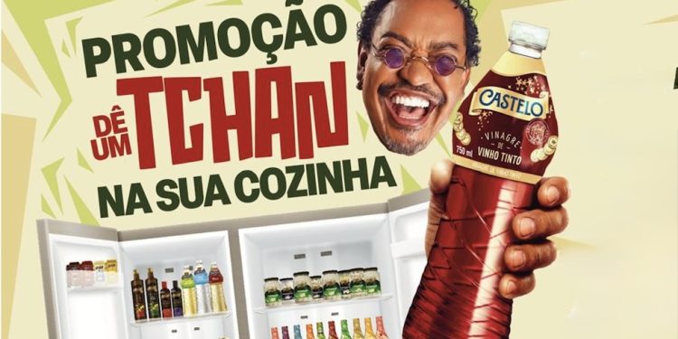 Compadre Washington leva “o tchan” para a cozinha em nova promoção da Castelo Alimentos