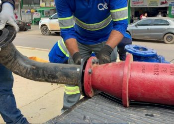 Águas de Jaru implementa novo hidrante e reforça a segurança em casos de emergência