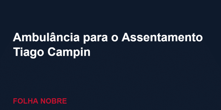 Porto Velho e Nova Mamoré firmam acordo e garantem ambulância ao Assentamento Tiago Campin